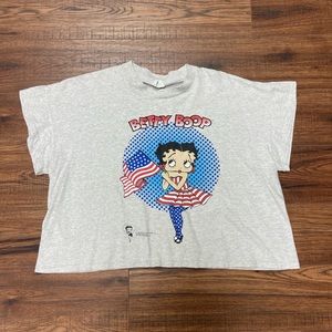 Vintage 1996 Betty Boop July 4th T-shirt OSFA